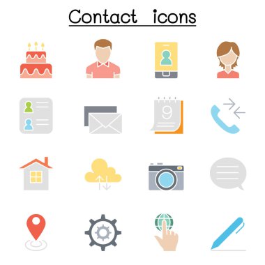 Kişi simgesi düz renk biçiminde ayarlandı