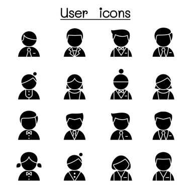 Kullanıcı simgesi kabartma biçiminde ayarlandı