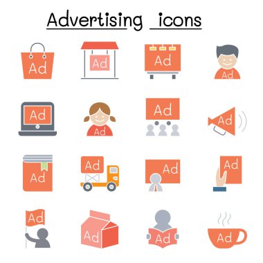 Düz renk biçiminde reklam simgesi ayarlanıyor