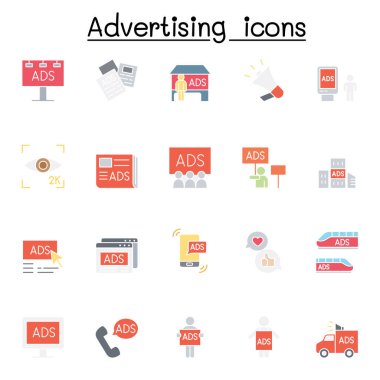 Düz renk biçiminde reklam simgesi ayarlanıyor