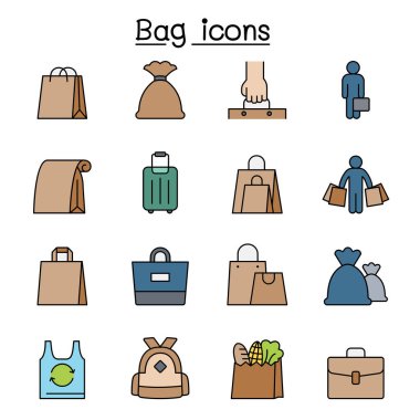 Renk çizgisi biçiminde torba simgesi belirlendi