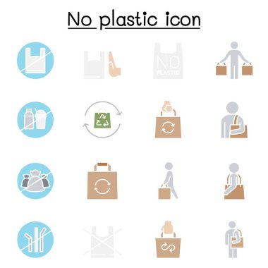 Düz renk biçiminde plastik işaret simgesi yok