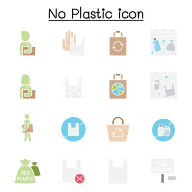 Düz renkli plastik torba simgesi yok