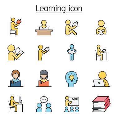 Renk çizgisi biçiminde simge öğreniliyor