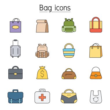 Renk çizgisi biçiminde torba simgesi belirlendi