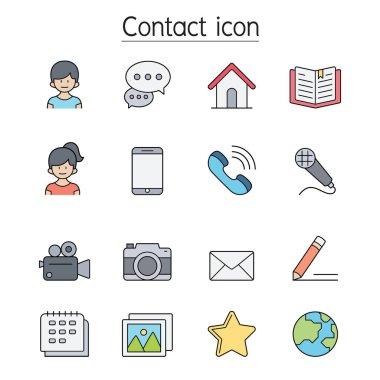 Kişi simgesi renk çizgisi biçiminde ayarlandı