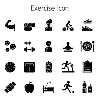 Kabartma biçiminde alıştırma simgesi