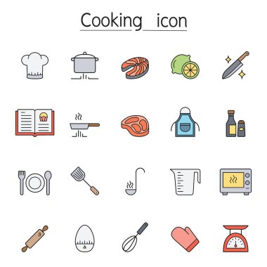 Renk çizgisi biçiminde pişirme simgesi