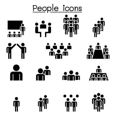 Kabartma biçiminde insanlar simgesi oluşturuldu