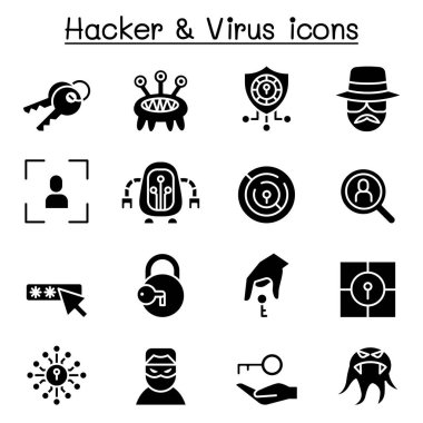 Hacker simgesi kabartma biçiminde ayarlandı