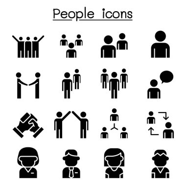 Kabartma biçiminde insanlar simgesi oluşturuldu