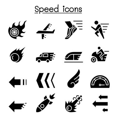 Hız simgesi kabartma biçiminde ayarlandı