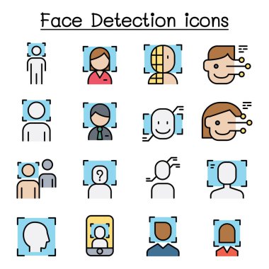 Yüz Tanıma, Renk çizgisi biçiminde tanımlama simgesi