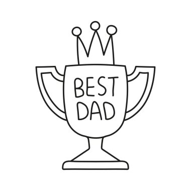 Babalar Günü Ayısı konsepti. 