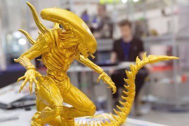 3D baskı atölyesine yakın ürün örnekleri. Sanayi