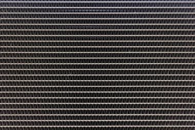 Radyatör ızgarası yakın plan. Arkaplan ve doku