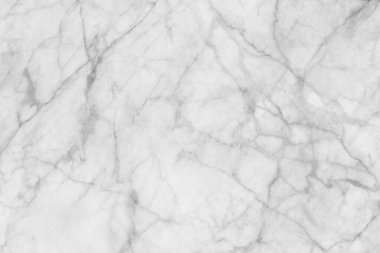 Beyaz mermer yüksek çözünürlük, doğal desenli soyut doku arkaplanı tasarım için.