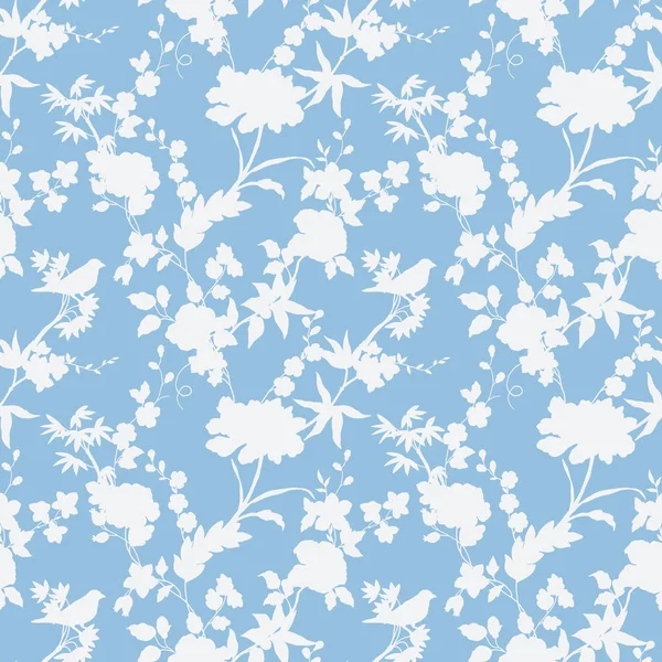 Beautiful minimalist seamless pattern with cute colorful abstract flowers.