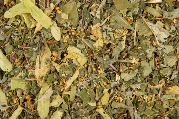 Gastryczne Ziołowe Mieszanki Tekstury Widok Góry Zbliżenie Suszonych Liści Herbaty Zdjęcia Stockowe bez tantiem