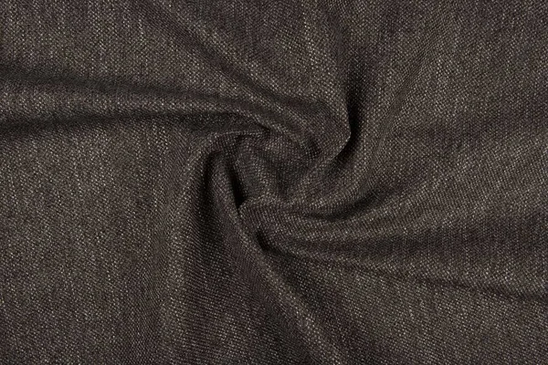 Brown Fabric Texture Top View Close Piece Crushed Twisted Brown — Stock Photo, Image