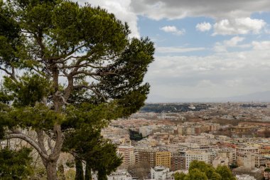 Roma 'nın güzel manzarası, mimarisi ve çevresi