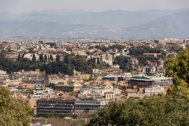 Roma 'nın güzel manzarası, mimarisi ve çevresi