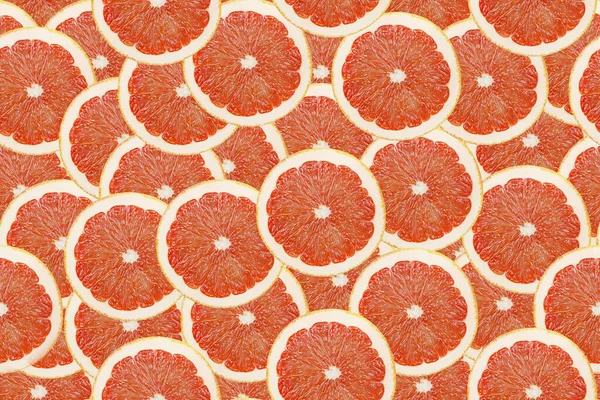 Seamless pattern with red grapefruit. Full frame. Can be used for printing.