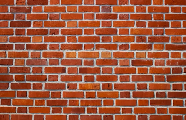 Stock image Red brick wall. Abstract background of old wall.