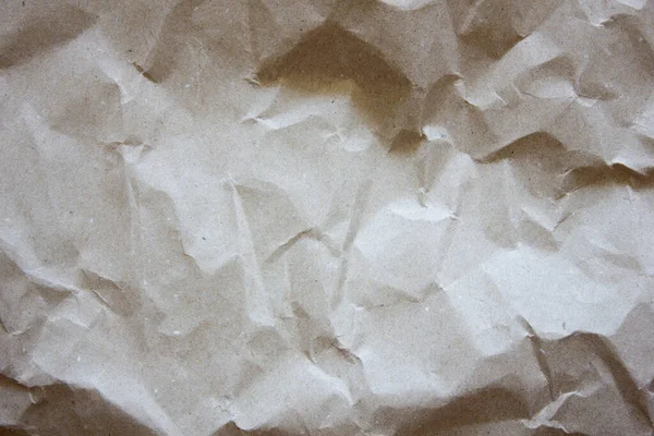 Texture Crumpled Paper Light Textured Background — Stock Photo, Image
