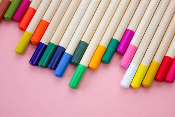 色鉛筆を施した背景 コピースペース — ストック写真