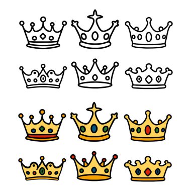 Altılı karga sürüsü, renksiz ve renksiz