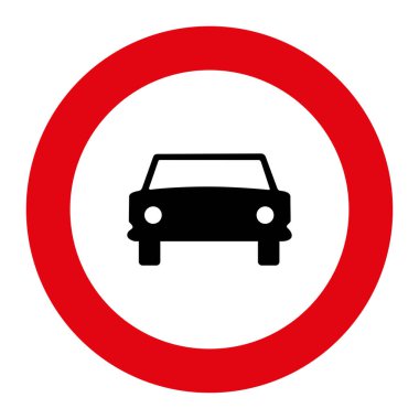 PROHIBITORI İŞARETİ, R-103 - İki tekerlekten fazla tekerleği olan motorlu araç yok