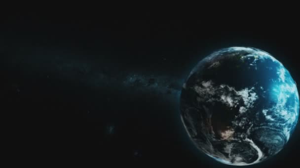 Grafik Gerak Ini Termasuk Perbesaran Bumi Animasi — Stok Video