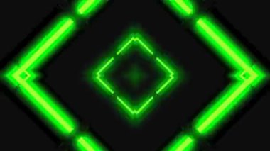 yeşil soyut arkaplan. Üçgen geometrik doku. Karanlık arka plan. Çokgen doku. 3d oluşturma.