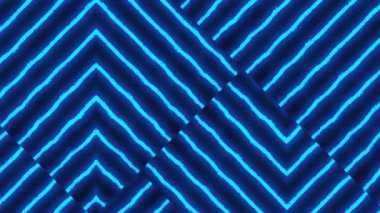 Koyu mavi, keskin çizgileri olan yeşil vektör dokusu. Çizgileri olan modern geometrik soyut çizimler. Tasarımınız için şablon, poster, pankart.