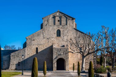 Vaison-la-romaine, Fransa 'nın Vaucluse departmanındaki ortaçağ kasabası..