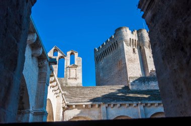 Fransa 'nın Bouches du Rhone kentindeki Montmajour Ortaçağ Manastırı.