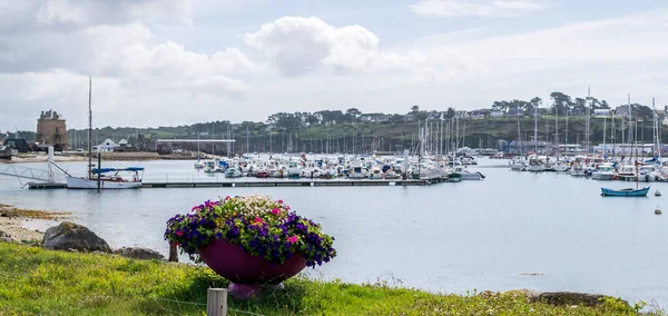 Camaret Sur Mer Kuststaden Finistere Bretagne Frankrike — Stockfoto