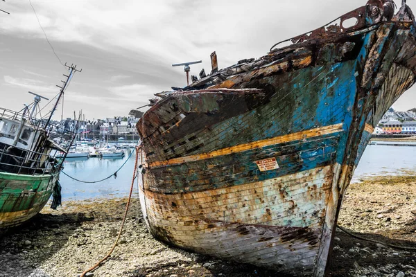 stock image Camaret-sur-Mer, coastal town of Finistere in Brittany, France.