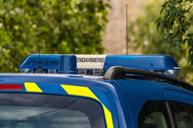 Fransız Jandarmasına Müdahale Aracı.