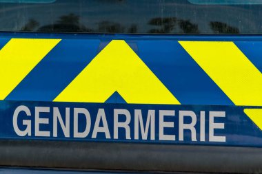 Fransız Jandarmasına Müdahale Aracı.