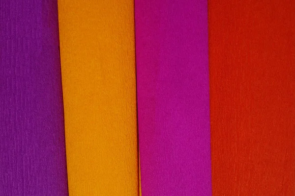 Rolls Crepe Paper Lying Next Each Other Colors Purple Red Royalty Free Stock Photos