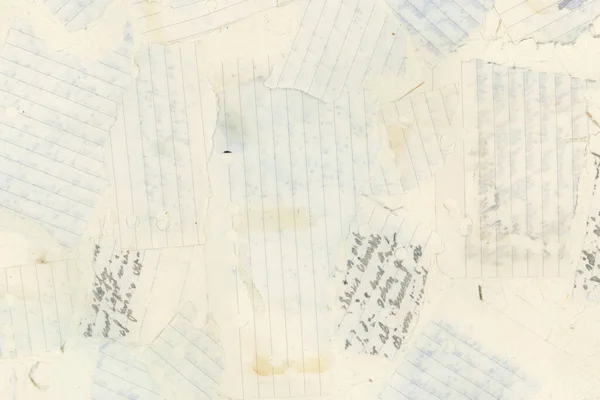 Χειροποίητο Χαρτί Χαρτοπολτός Στεγνώνει Μαζί Παλιά Απομεινάρια Ημερολογίου Στις Περισσότερες — Φωτογραφία Αρχείου