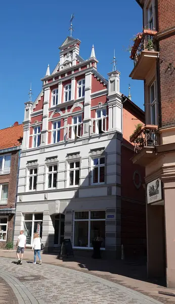 Lüneburg Deutschland Juli 2023 Ein Neorenaissance Oder Renaissance Revival Gebäude — Stockfoto