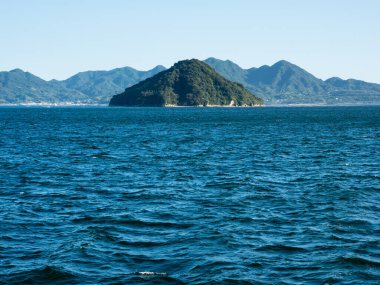 Hiroşima Körfezi 'ndeki Togeshima Adası - Hiroşima Bölgesi, Japonya