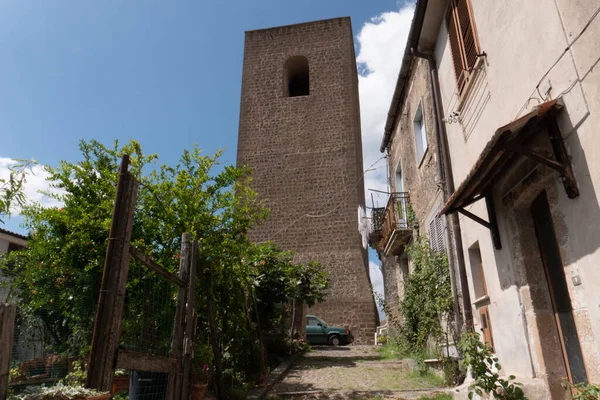 Vista Panoramica Pietravairano Borgo Medievale Provincia Caserta Foto Alta Qualità — Foto Stock