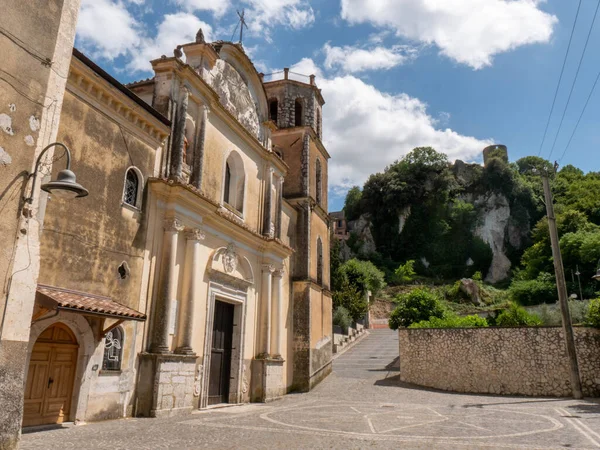 Pietravairano Borgo Medievale Provincia Caserta Italia Foto Alta Qualità — Foto Stock