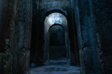 The Piscina Mirabilis is an ancient Roman cistern on the Bacoli hill at the western end of the Gulf of Naples, southern Italy. 