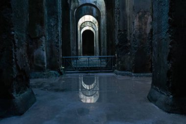 The Piscina Mirabilis is an ancient Roman cistern on the Bacoli hill at the western end of the Gulf of Naples, southern Italy. 