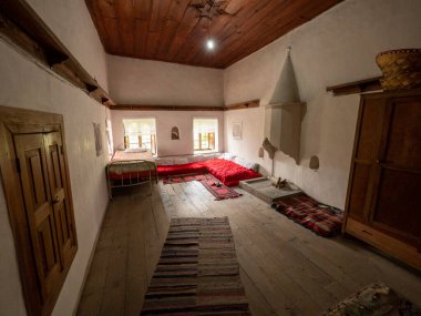 İskenduli Evi. Bir Otthoman-Hera, Girokaster 'daki evi restore etti. Yüksek kalite fotoğraf